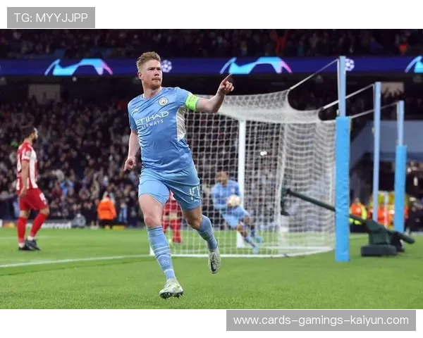 曼城由德布劳内统领全局，整体推进如水流般自然